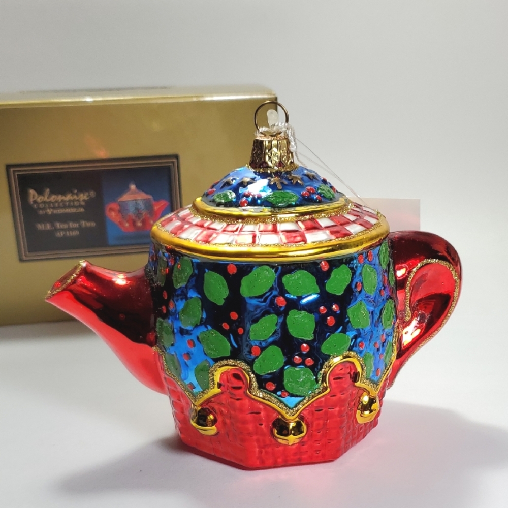 Polonaise, Mary Engelbreit Teapot Ornament